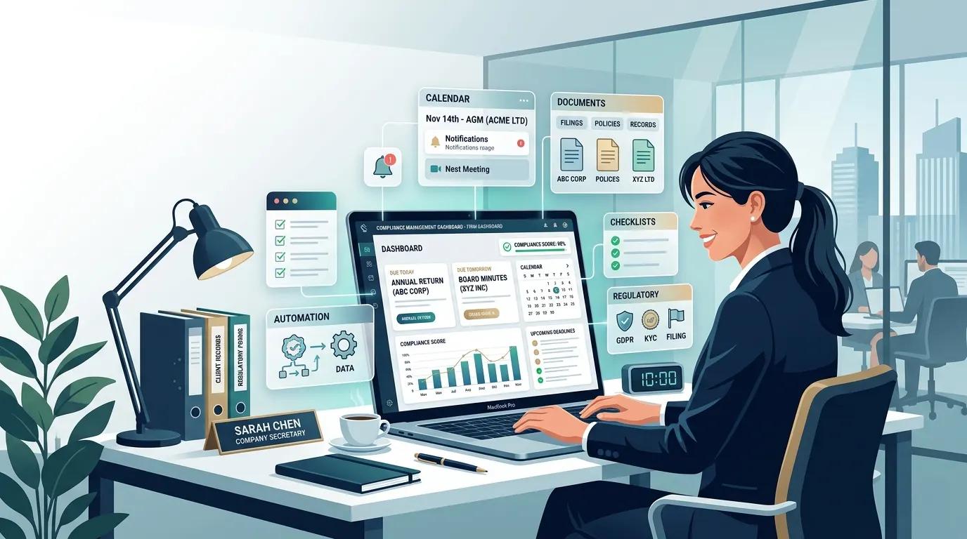 Why Compliance Management Software is Essential for Company Secretary Firms